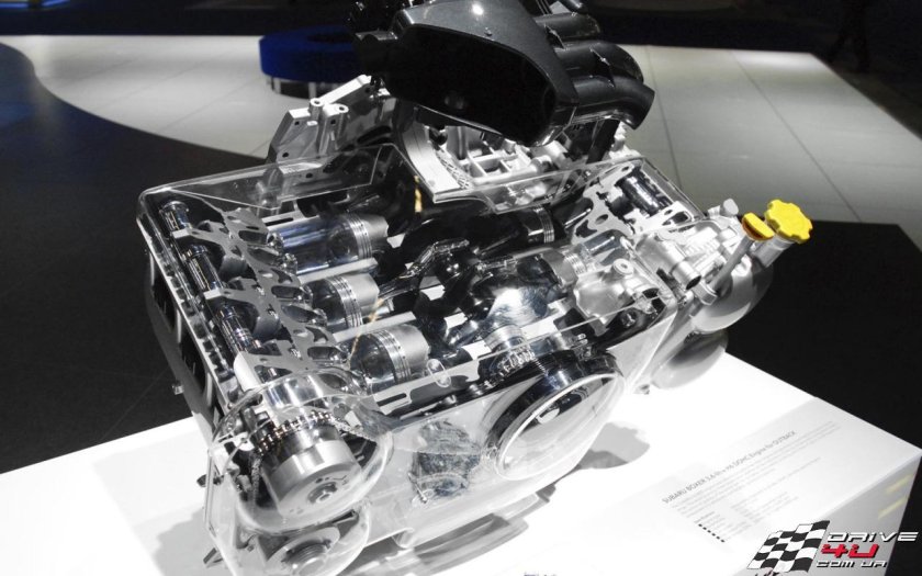 Оппозитный двигатель Субару