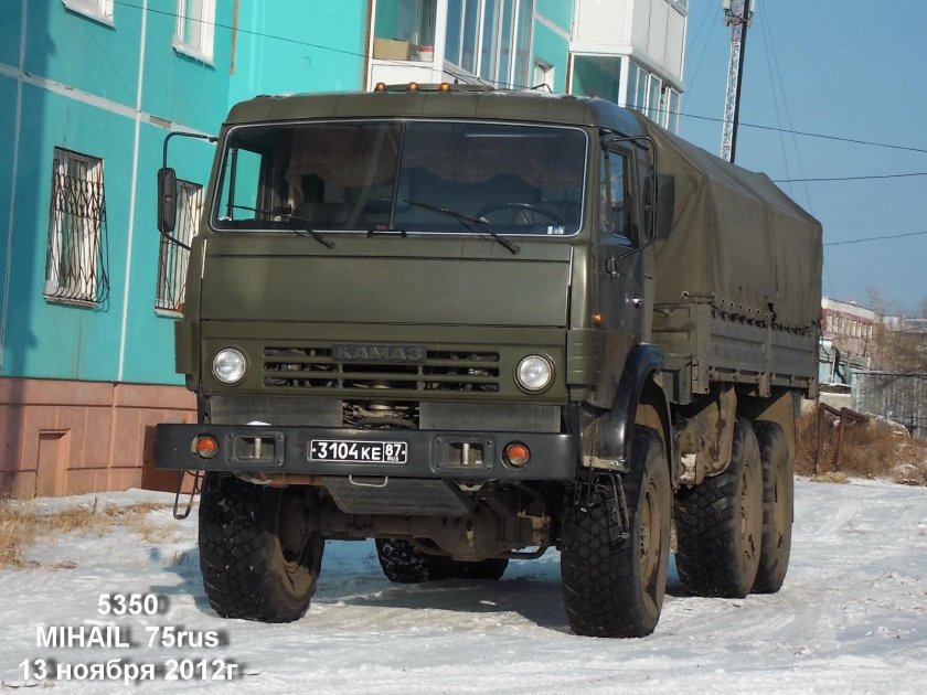 КАМАЗ армейский 5350