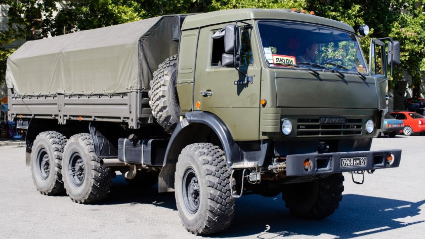 Камаз 5350 военный