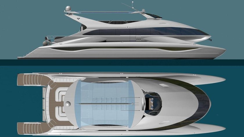 Looker 1100 катамаран