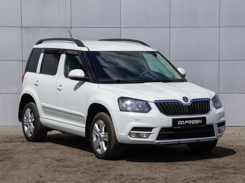 Шкода йети 2016 белая