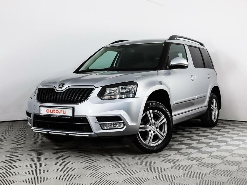 Шкода Йети серебристая