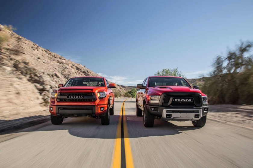 Додж рам и Тойота тундра