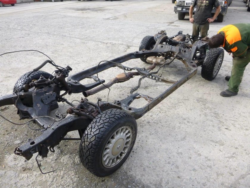 Рама Тойота Краун 140