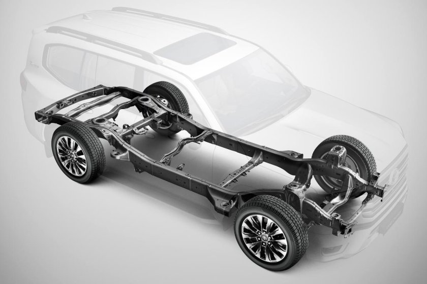 Toyota Land Cruiser 300 рама