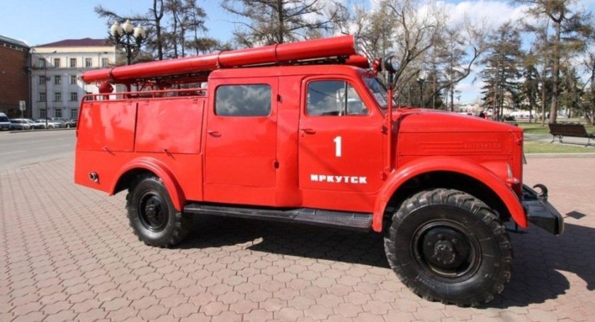 ГАЗ 63 пожарный