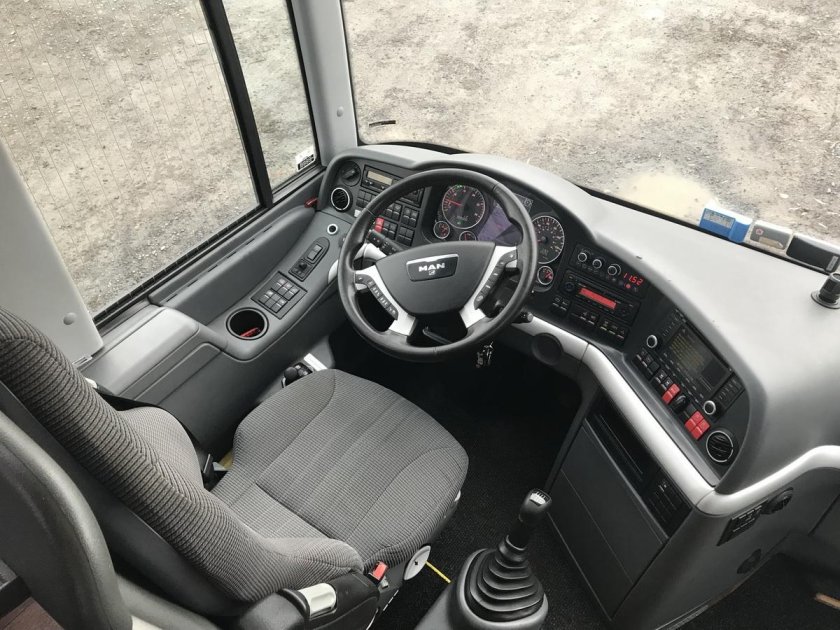 Man Lion’s coach 2020 кабина