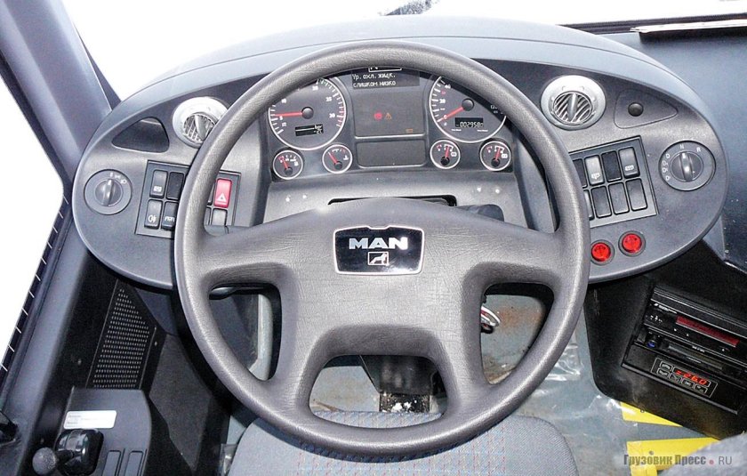 Панель автобуса ман Лионс