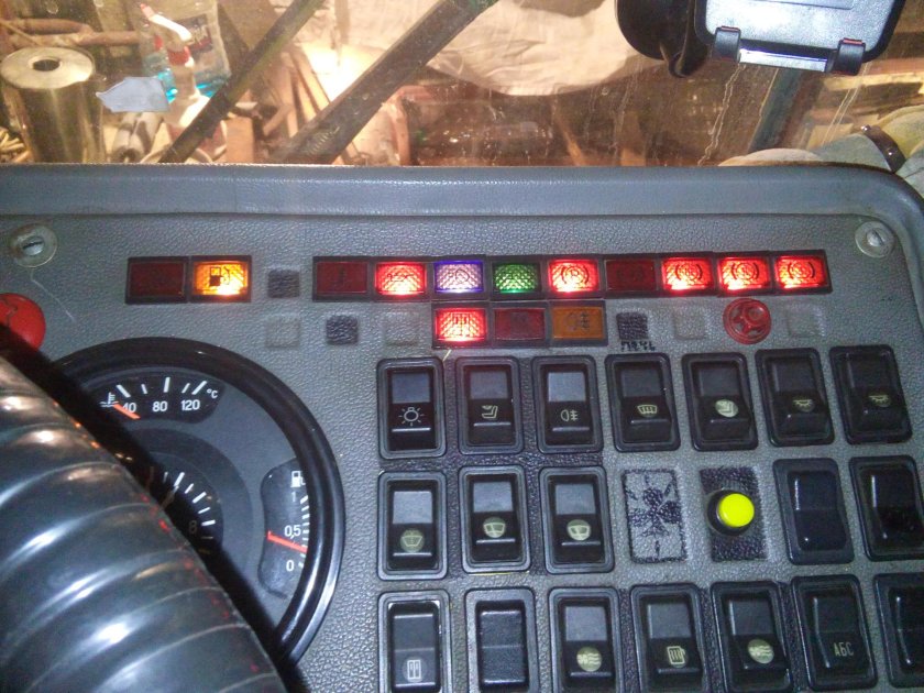 Панель управления ПАЗ 3205