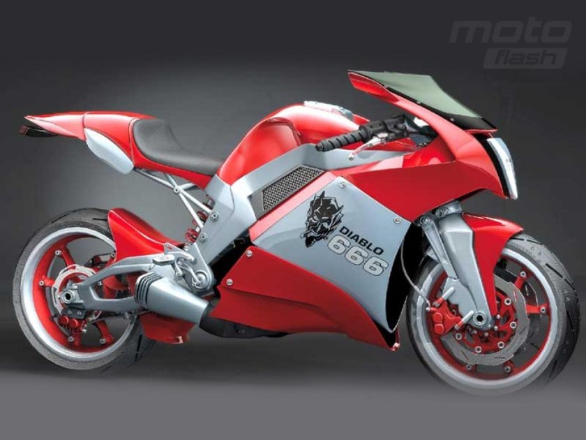 Мотоцикл Дукати диабло