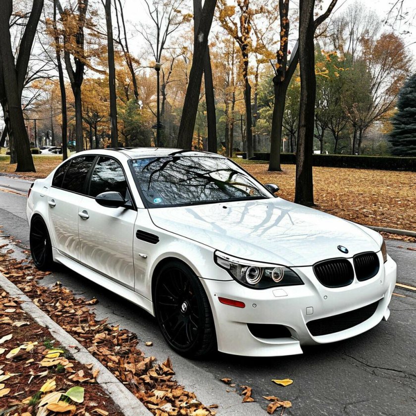 Bmw m5 e60 white