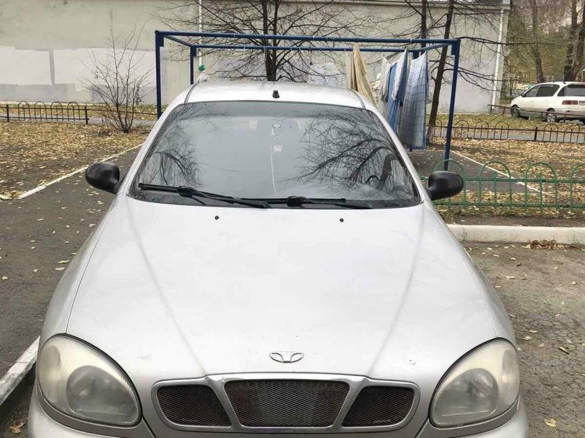 Реснички на Шевроле Ланос