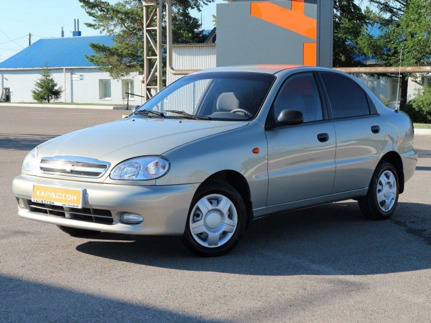 Шевроле ланос 2007 серый