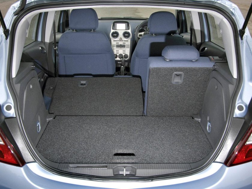Opel Corsa 2008 багажник