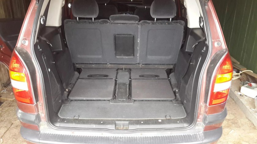 Опель Зафира 2001 багажник