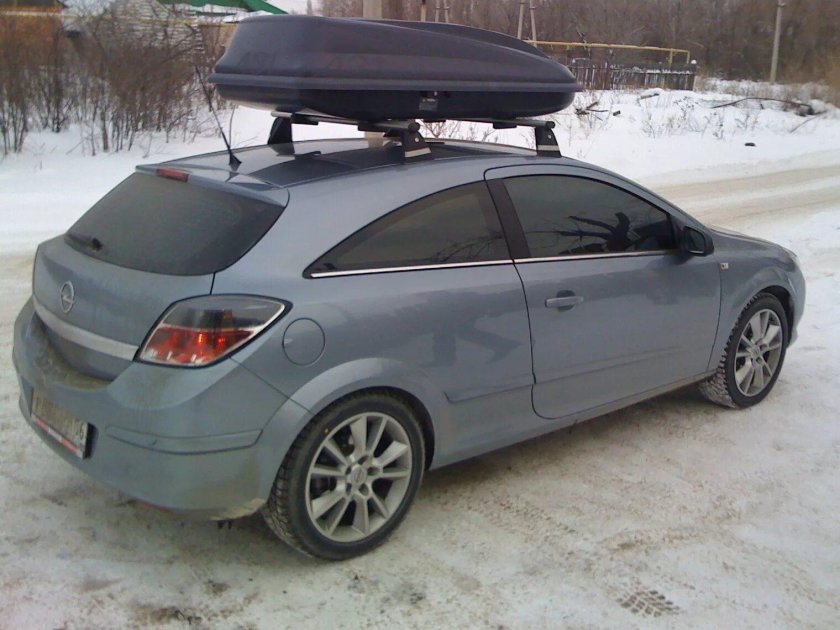 Opel Astra h GTC багажник