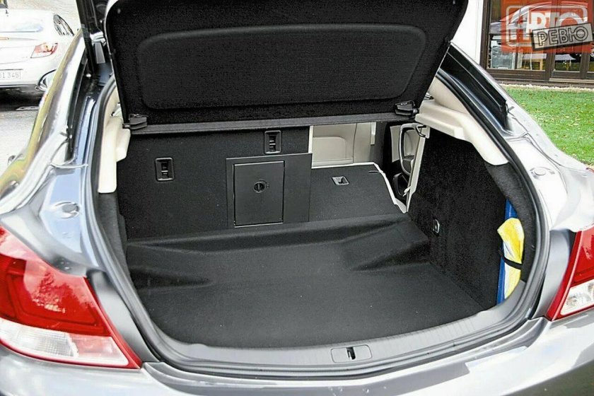 Opel Insignia лифтбек багажник