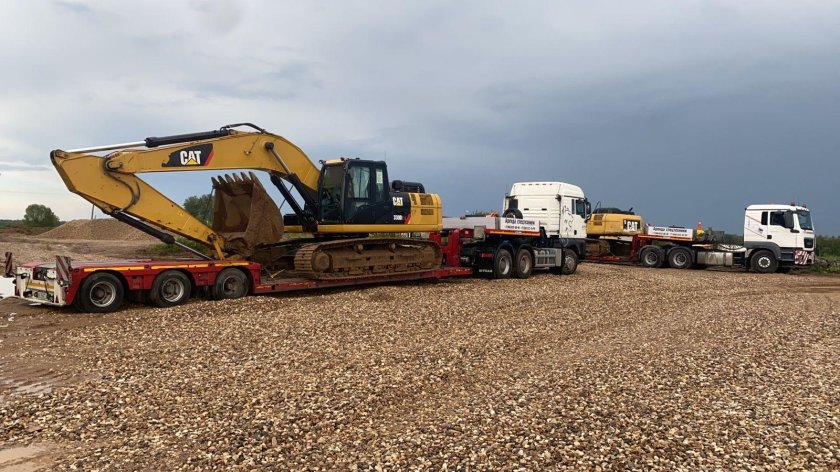 Перевозка спецтехники