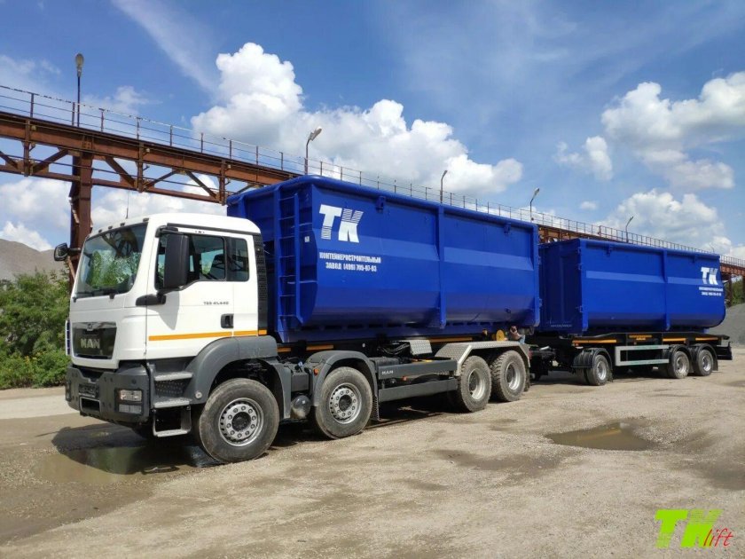 Грузовик man TGS 41.440 мультилифт