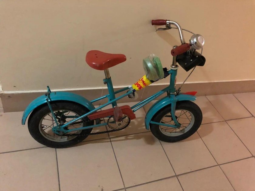 Велосипед мишутка трехколесный ссср