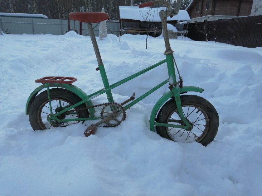 Велосипед бабочка СССР