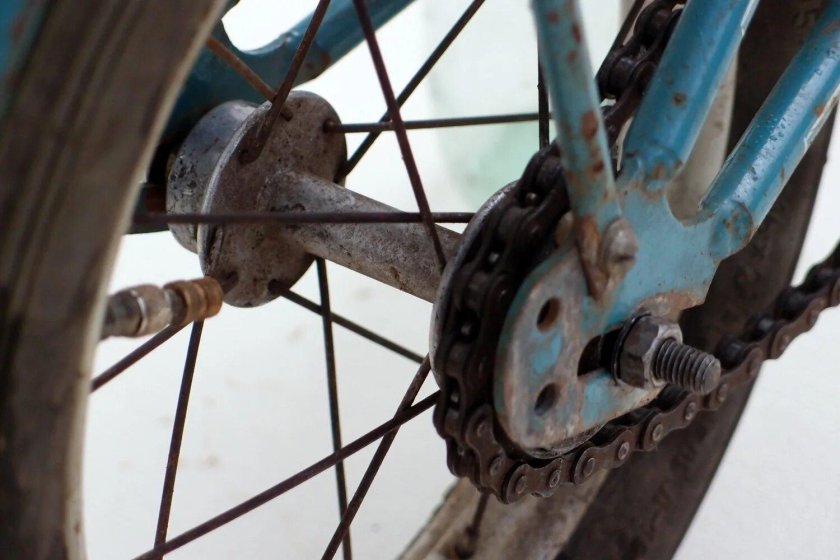 Колёса велосипед бабочка