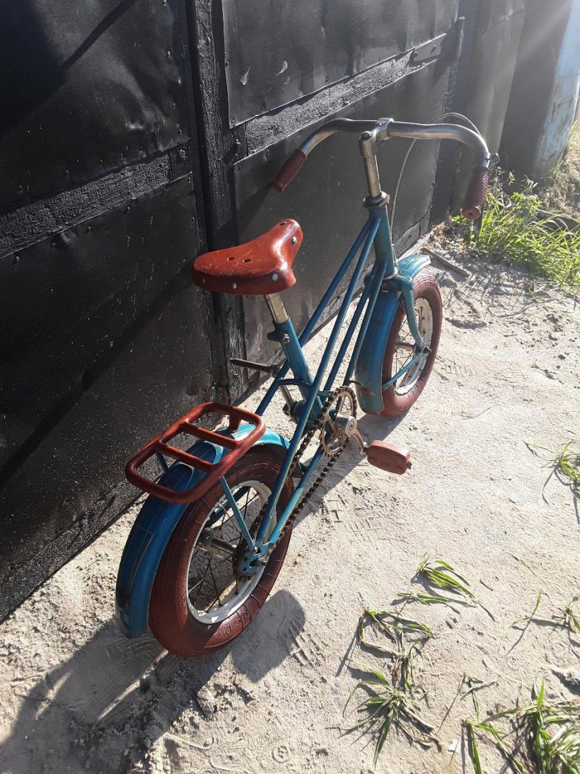 Советский велосипед бабочка