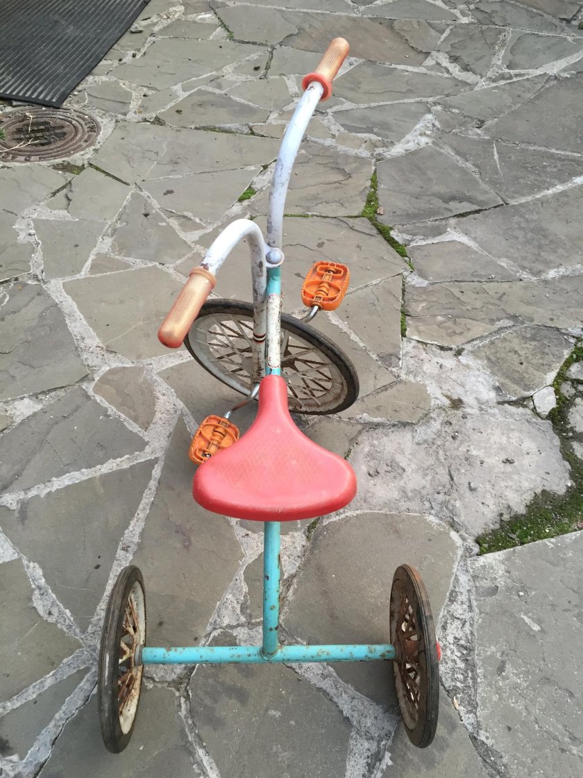 Велосипед малыш трехколесный СССР