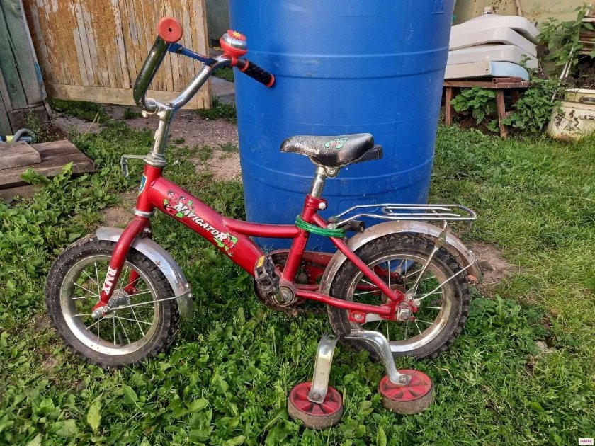 Советский детский велосипед дутик