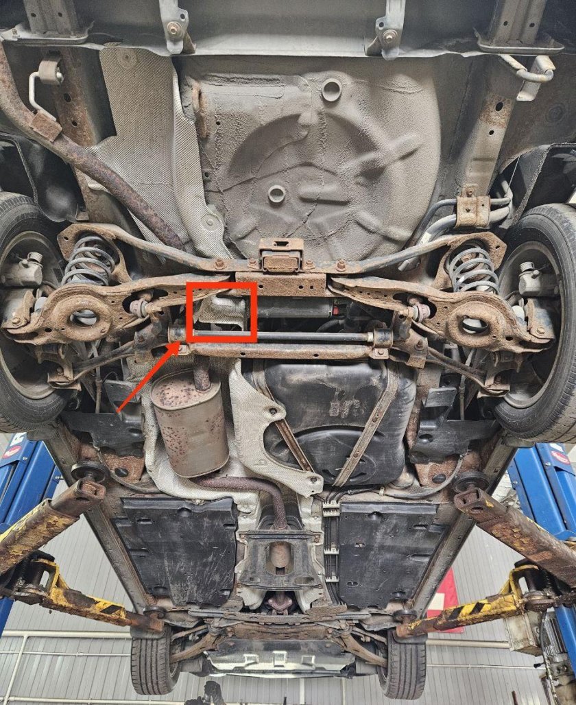 Днище Мазда 3 БК седан