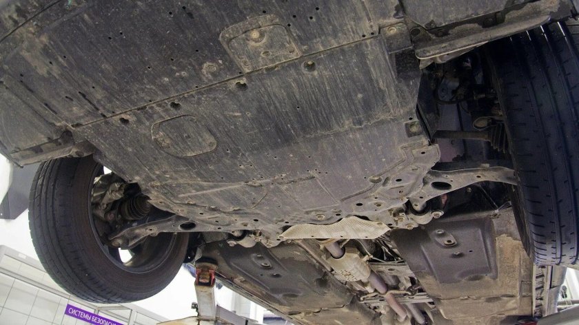 Mazda CX 5 днище