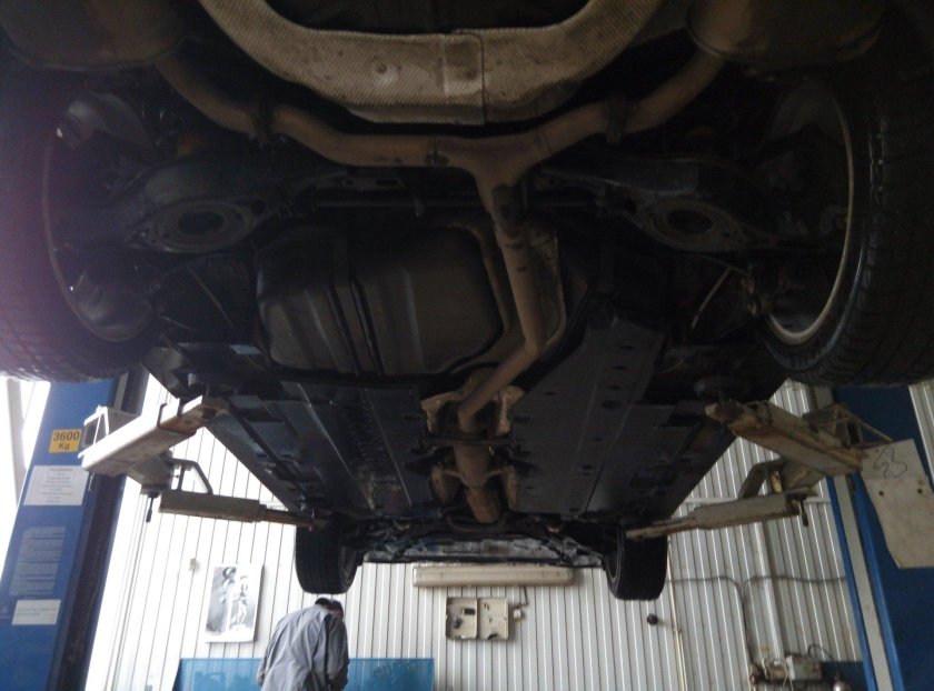 Mazda 6 gg защита днища