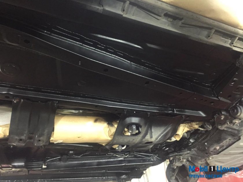 Антикоррозийная обработка днища