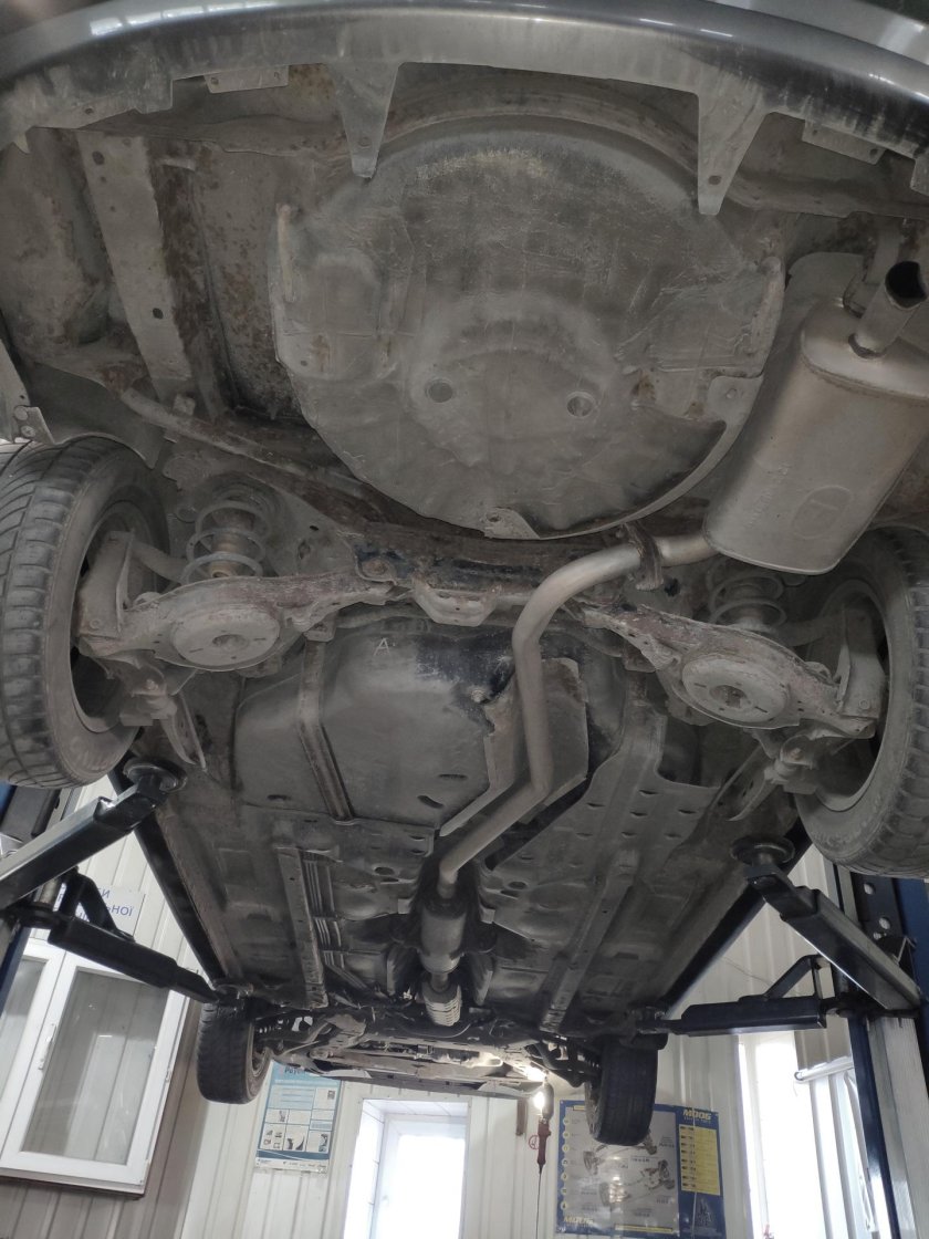 Днище Мазда 6