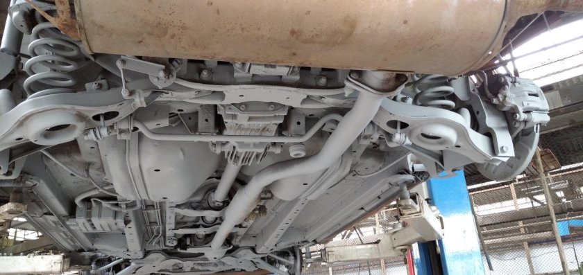 Mazda CX 5 днище