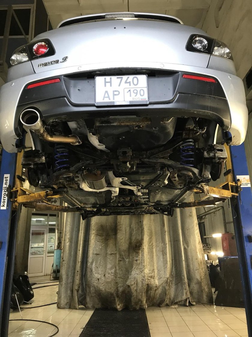 Днище Мазда 3 БК седан