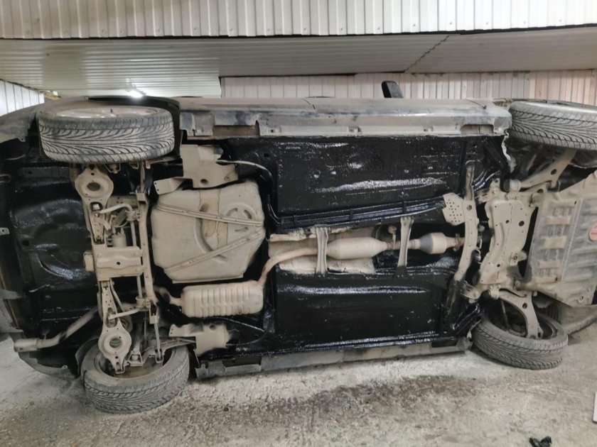 Днище vw golf 3