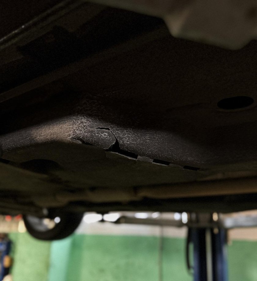 Защита днища