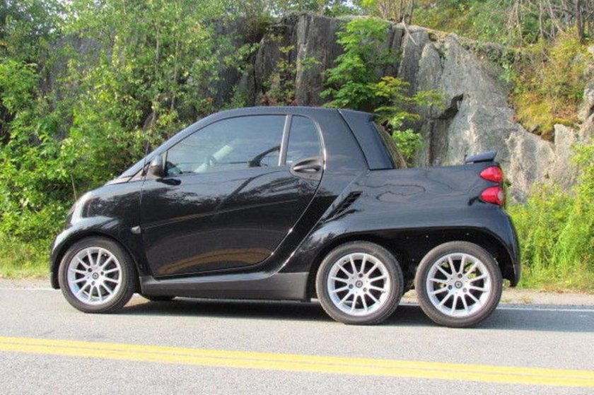 Шестиколесный Smart Fortwo
