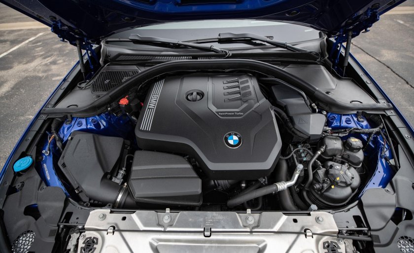 BMW f30 подкапотка