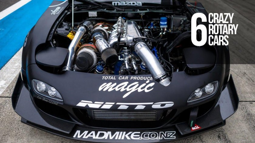 Mazda RX-7 мотор роторный