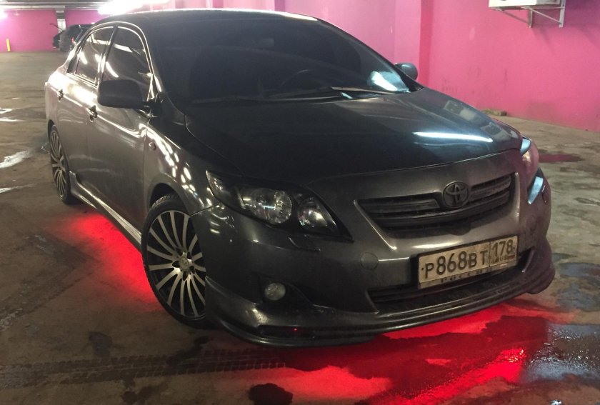 Антихром Тойота Королла е150