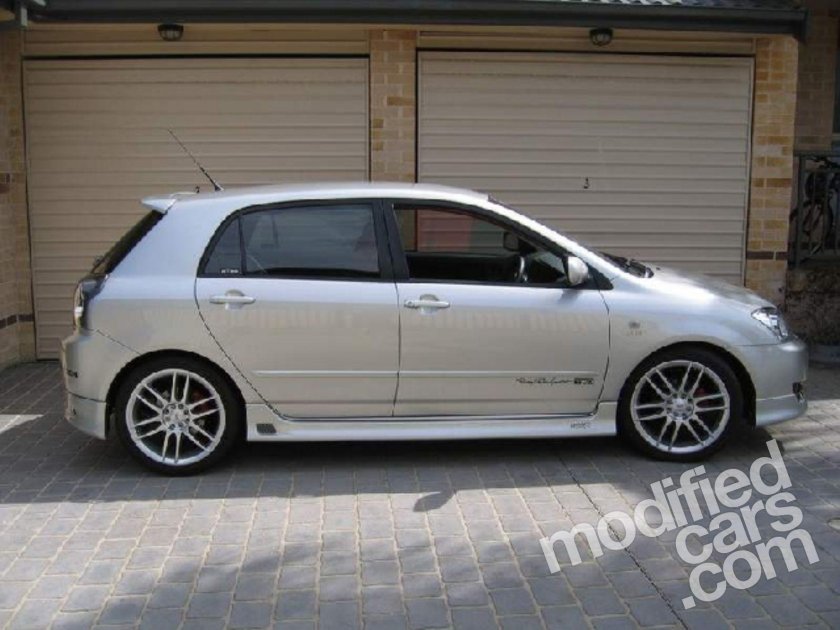 Toyota Corolla 120 хэтчбек обвес