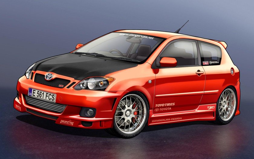 Toyota Corolla e120 хэтчбек