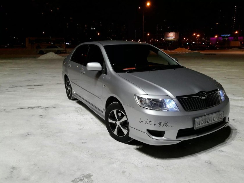 Toyota Corolla 120 кузов Tuning