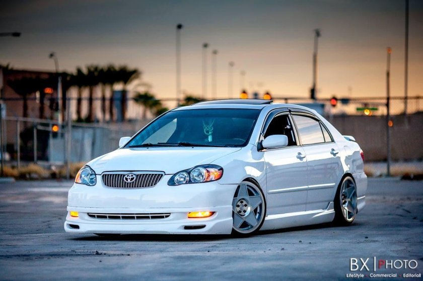 Toyota Corolla e120 стенс