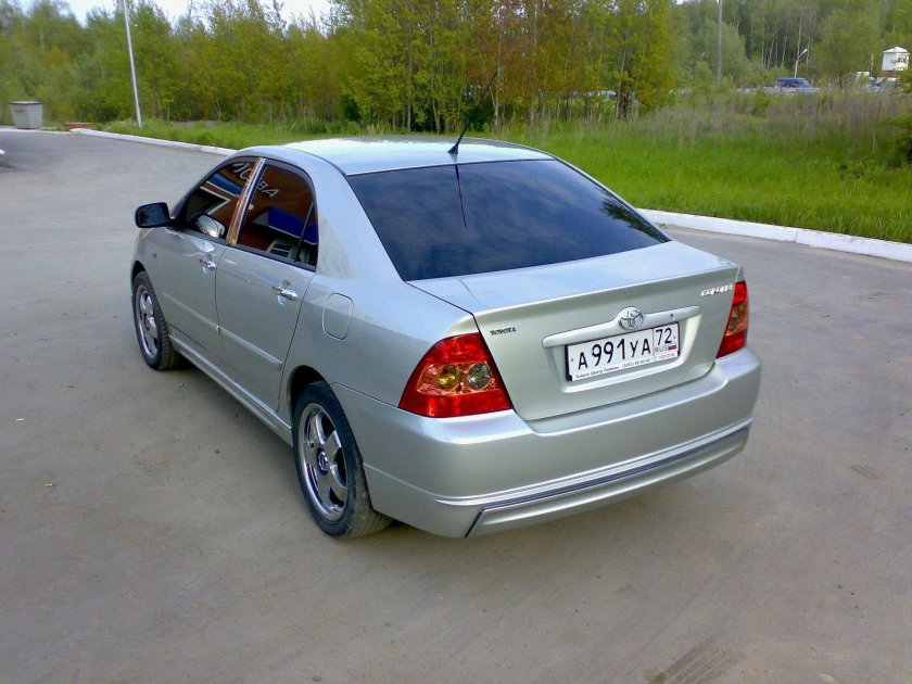 Toyota Corolla 120 кузов