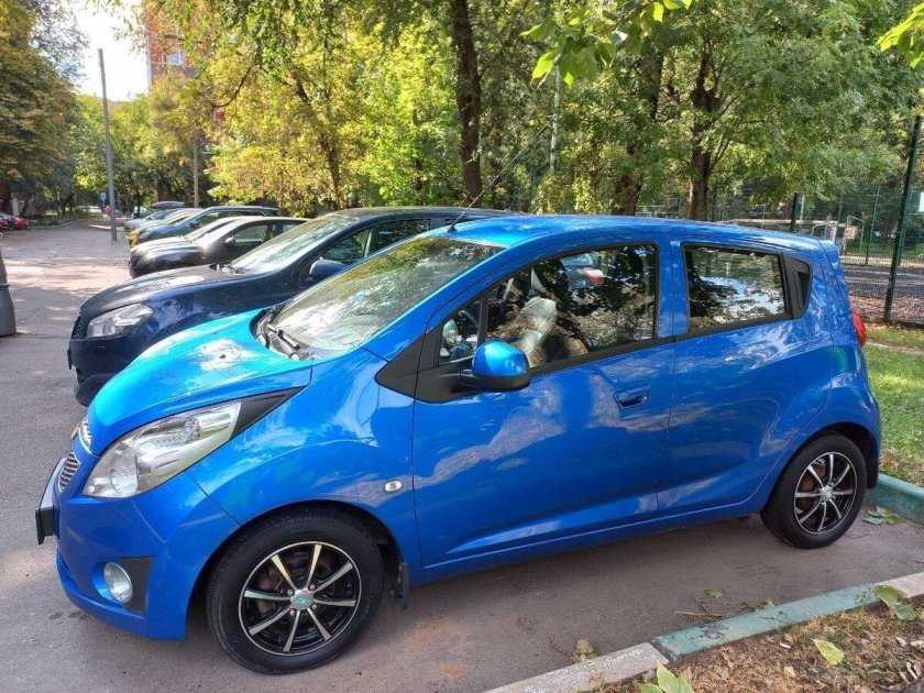 Chevrolet Spark размер машины
