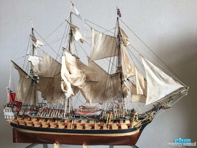 Модели парусников