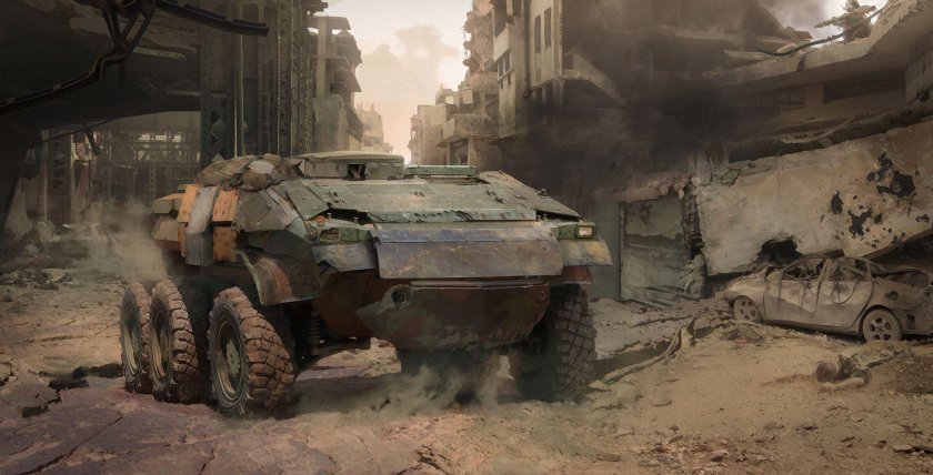 Постап танк концепт